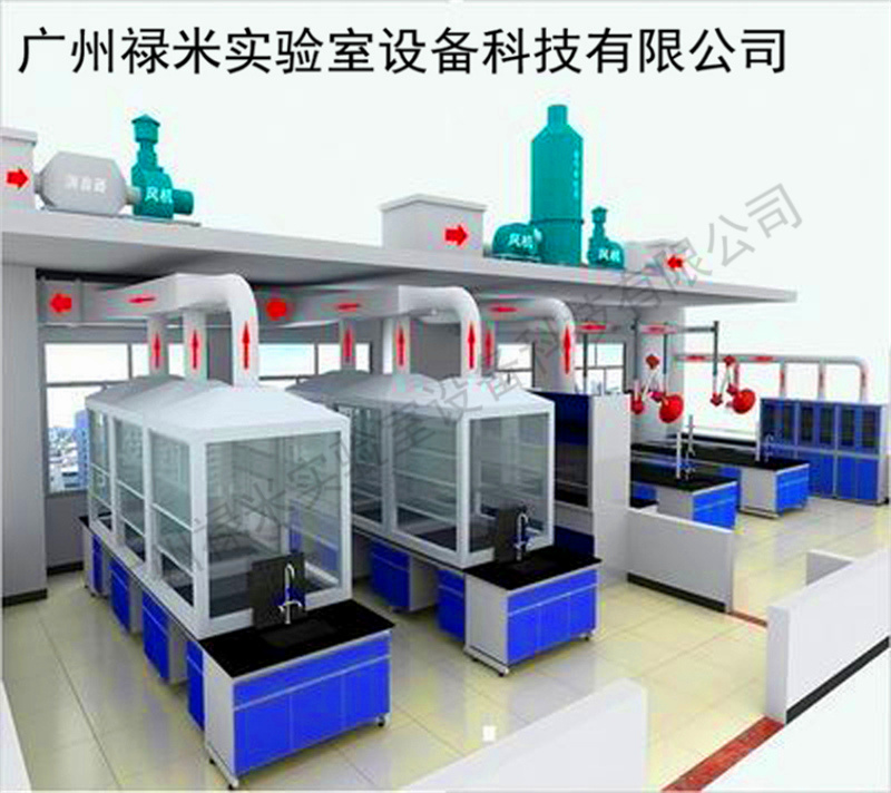 祿米實驗室通風柜的常用排氣方案